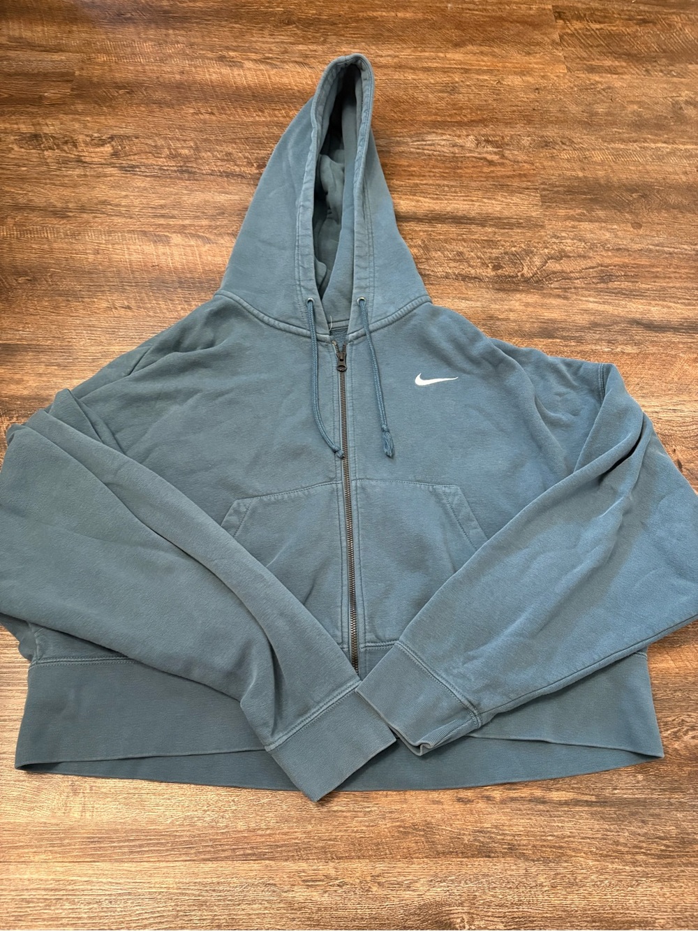 Nike Women's Slate Blue Full-Zip Hoodie